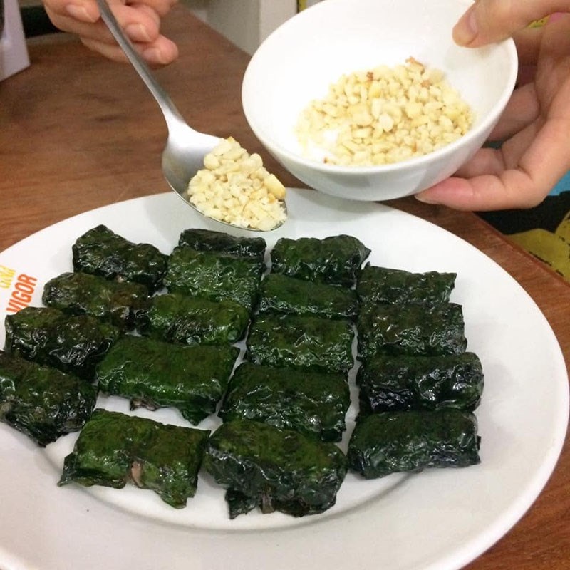 Bước 5 Hoàn thành Bò nướng lá lốt