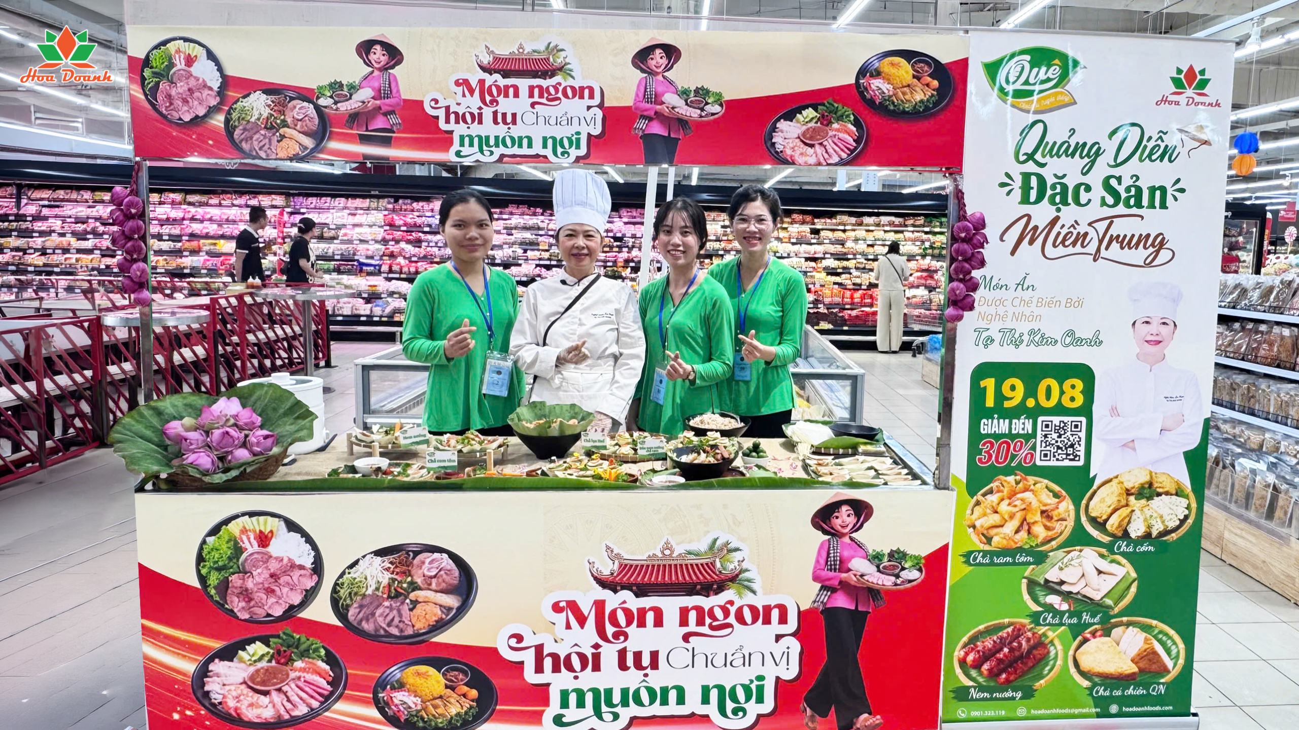 HOA DOANH TẠI LỄ HỘI "TỰ HÀO ĐẶC SẢN VIỆT 2026" – GO! THĂNG LONG HÀ NỘI