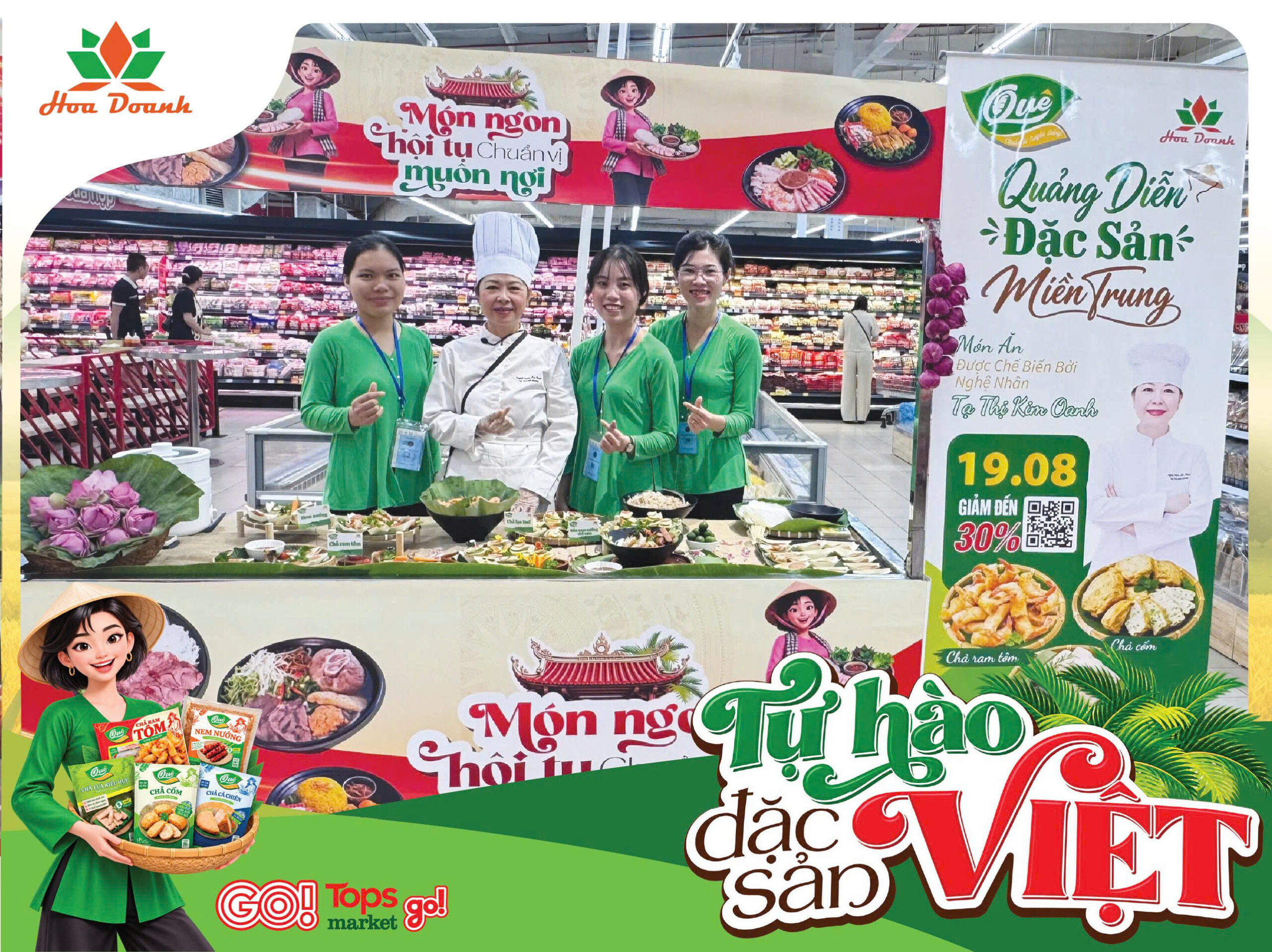 HOA DOANH LAN TỎA GIÁ TRỊ ẨM THỰC VIỆT TẠI LỄ HỘI TỰ HÀO ĐẶC SẢN VIỆT 2026 - GO! THĂNG LONG HÀ NỘI