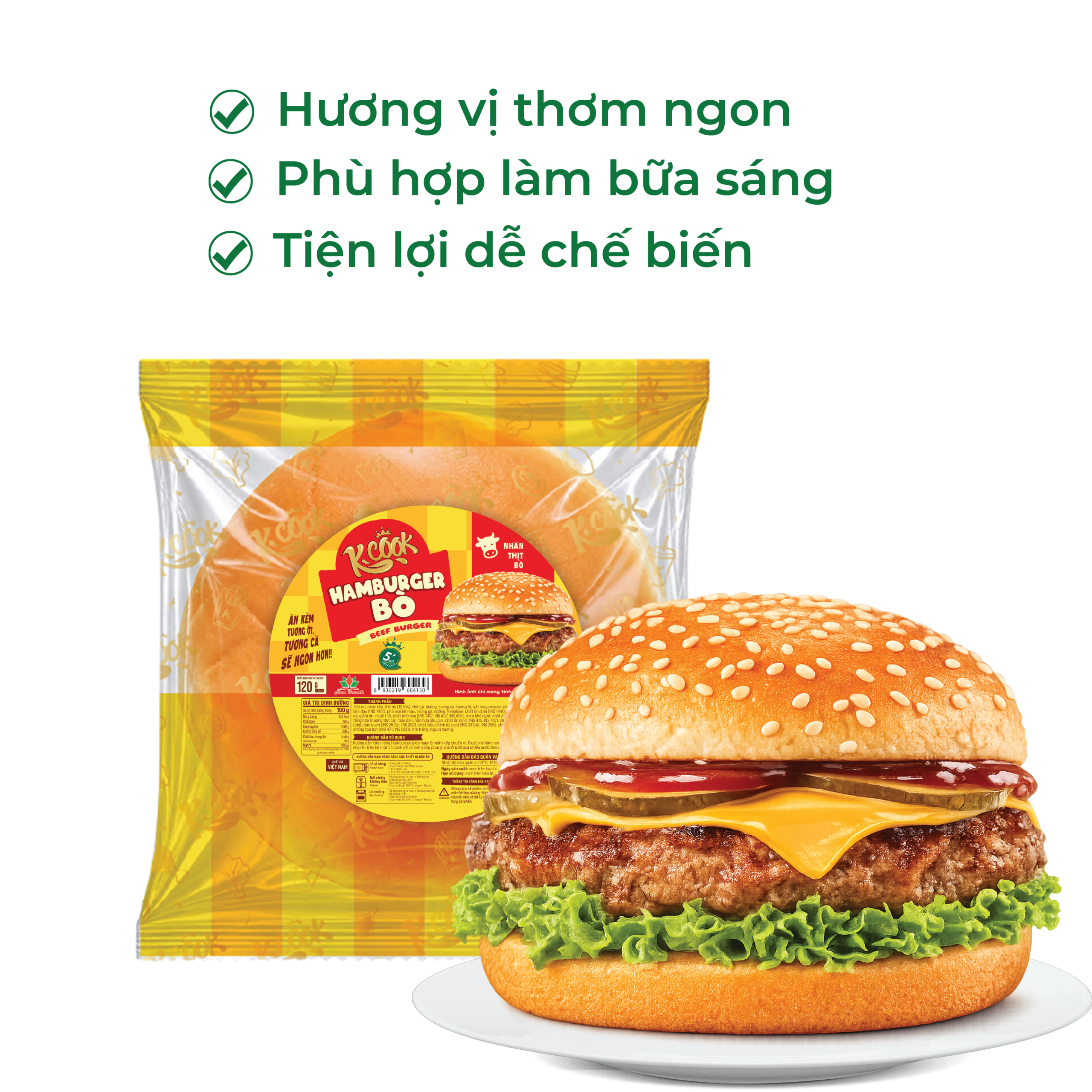 Hamburger bò Hoa Doanh có gì khác biệt so với các loại khác?